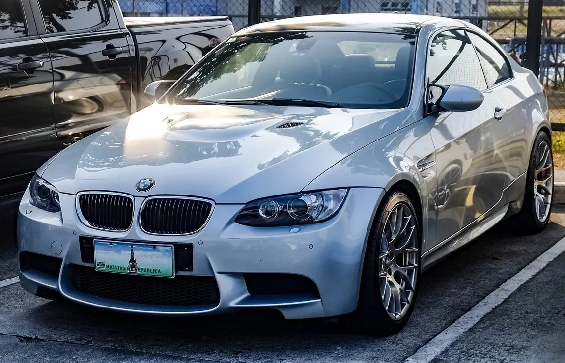 BMW M3 · Front three-quarter