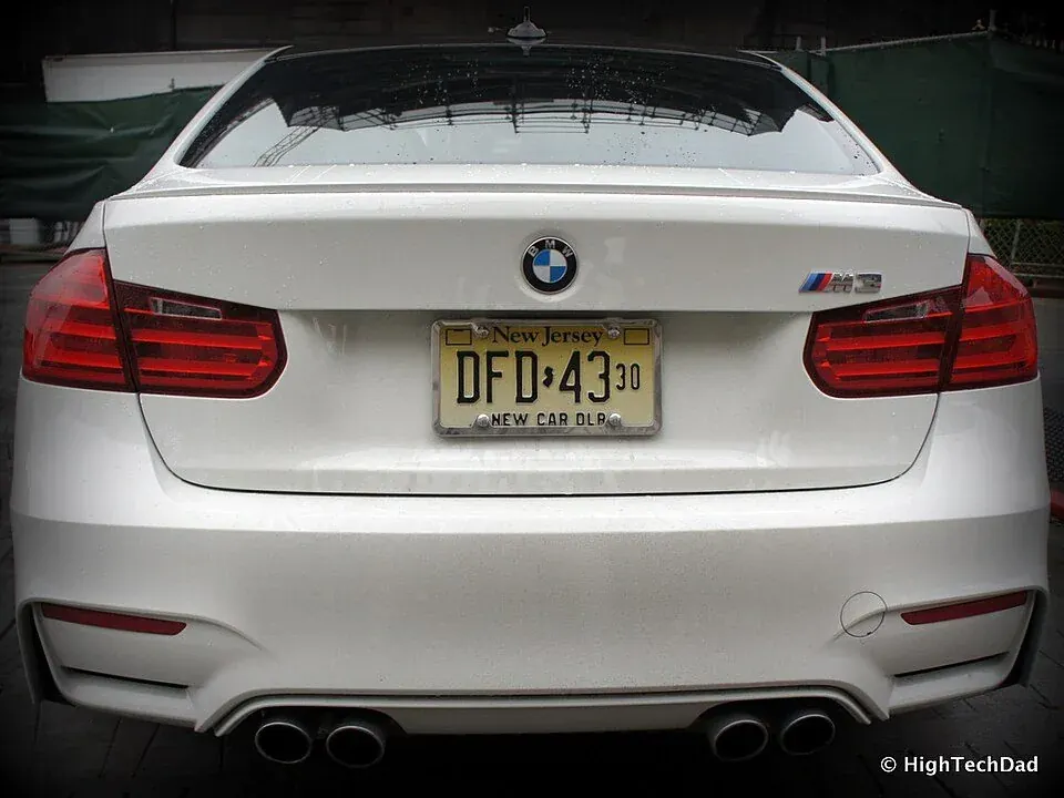 BMW M3 · Rear