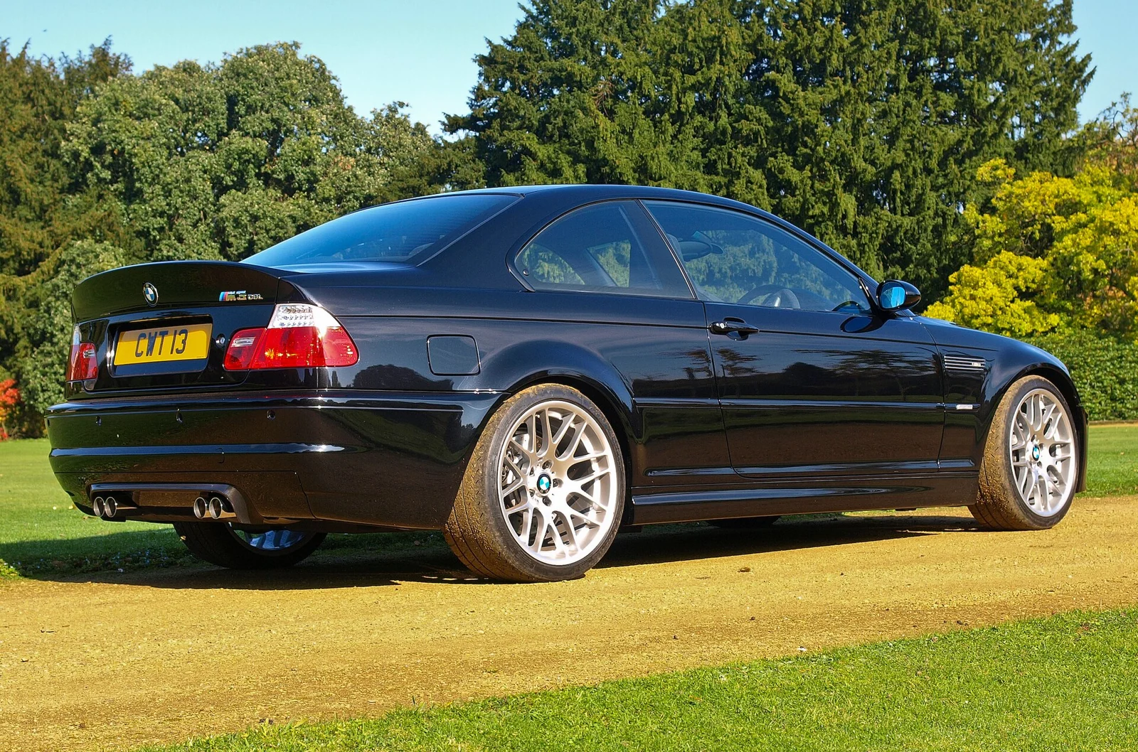 BMW M3 CSL · Rear three-quarter