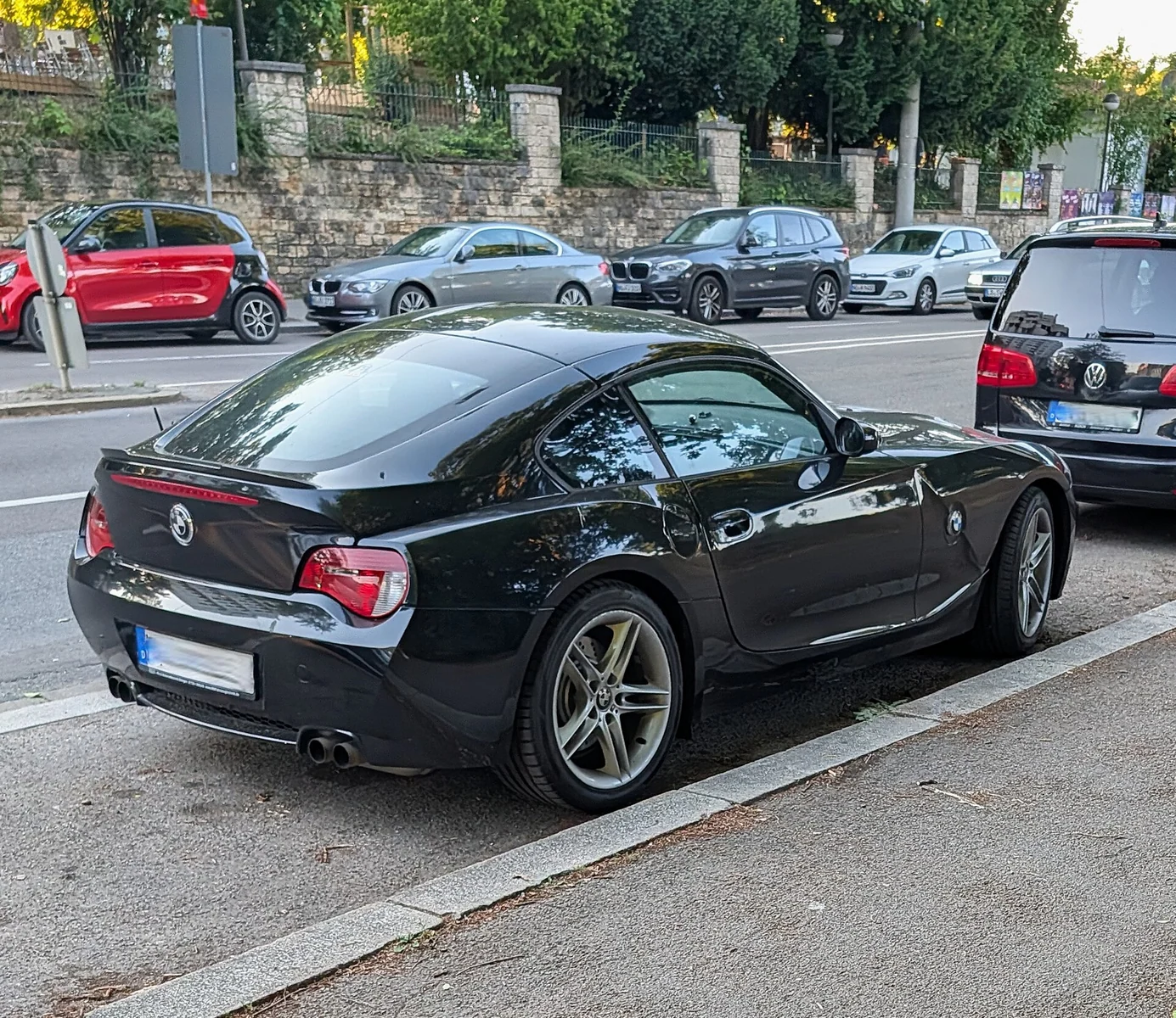 BMW Z4 M Coupé · Rear three-quarter
