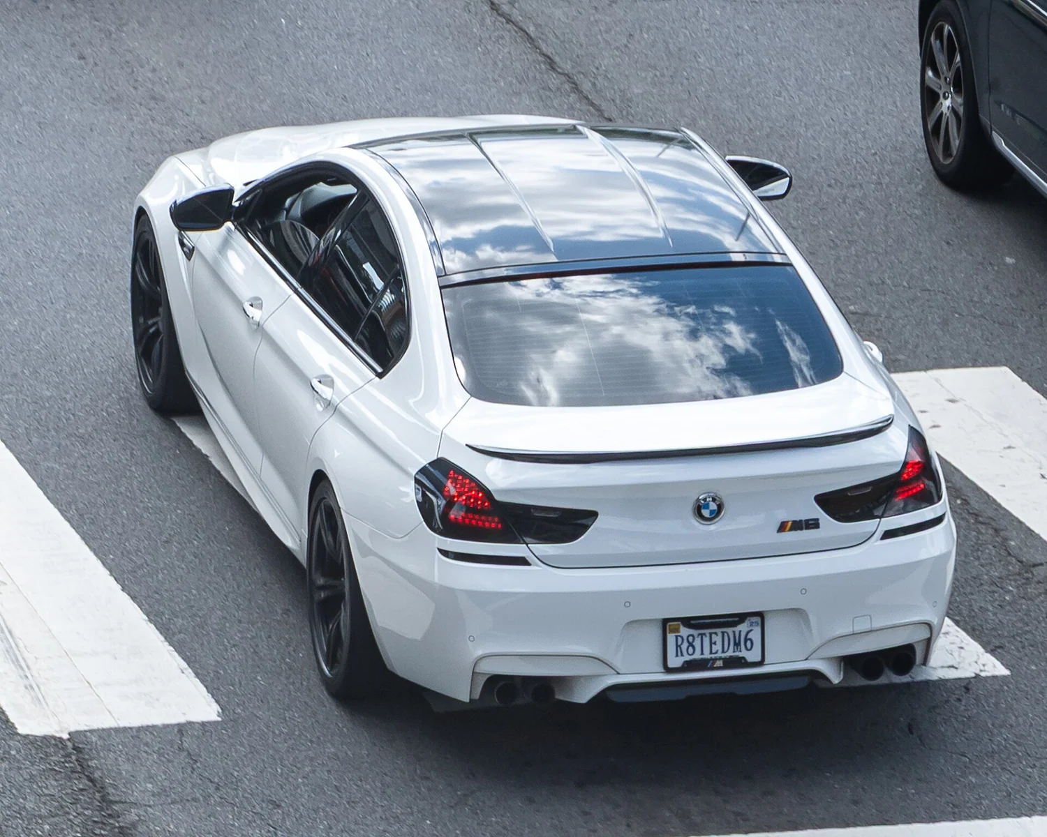 BMW M6 Competition Gran Coupé · Rear three-quarter