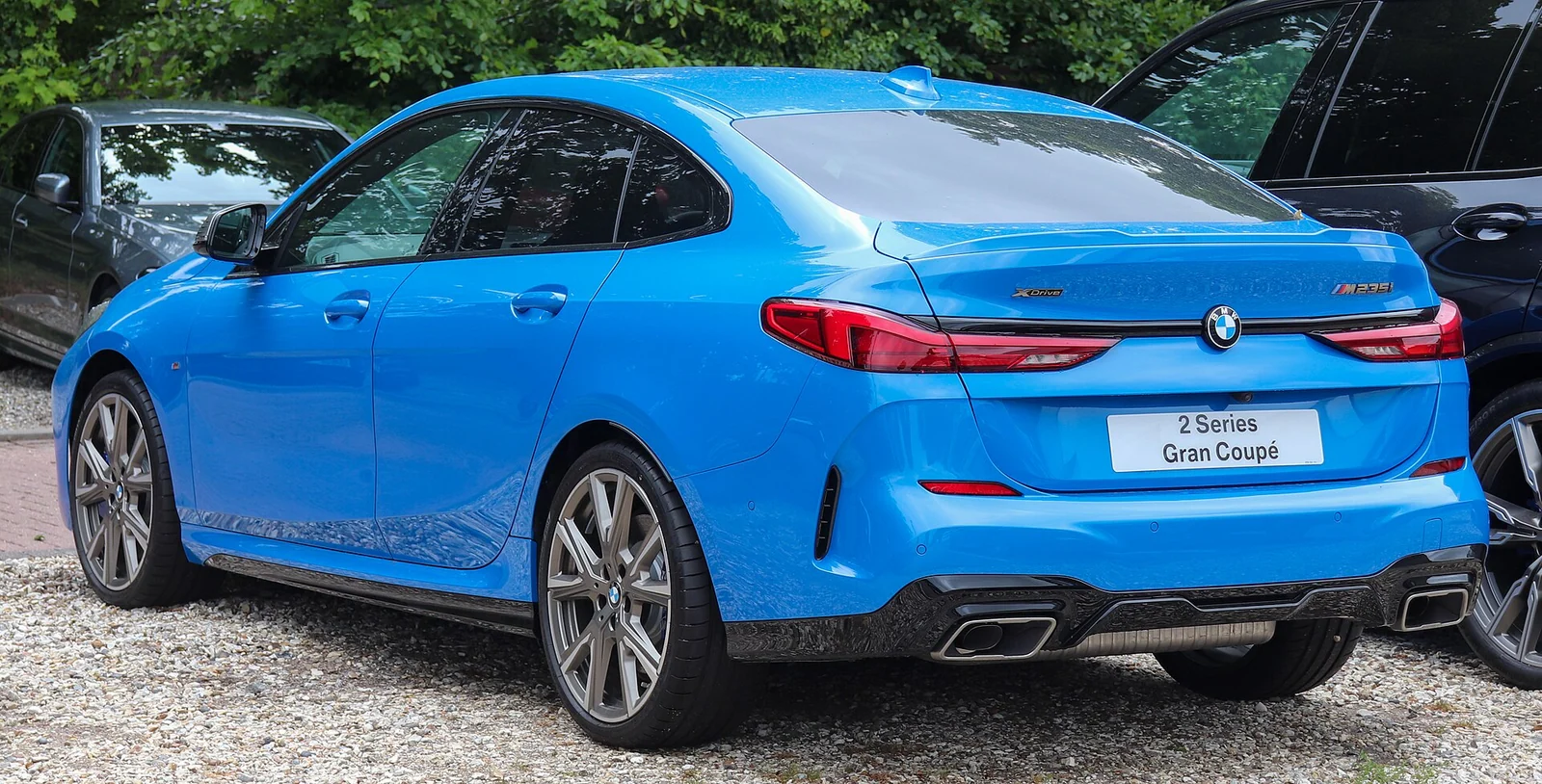 BMW M235i xDrive Gran Coupé · Rear three-quarter