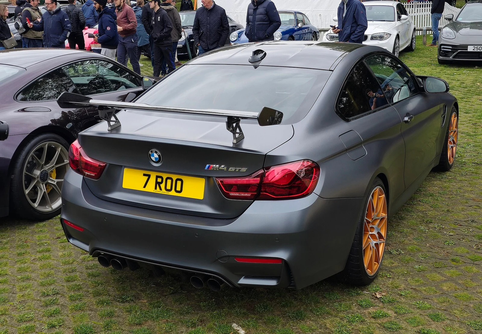 BMW M4 GTS · Rear three-quarter
