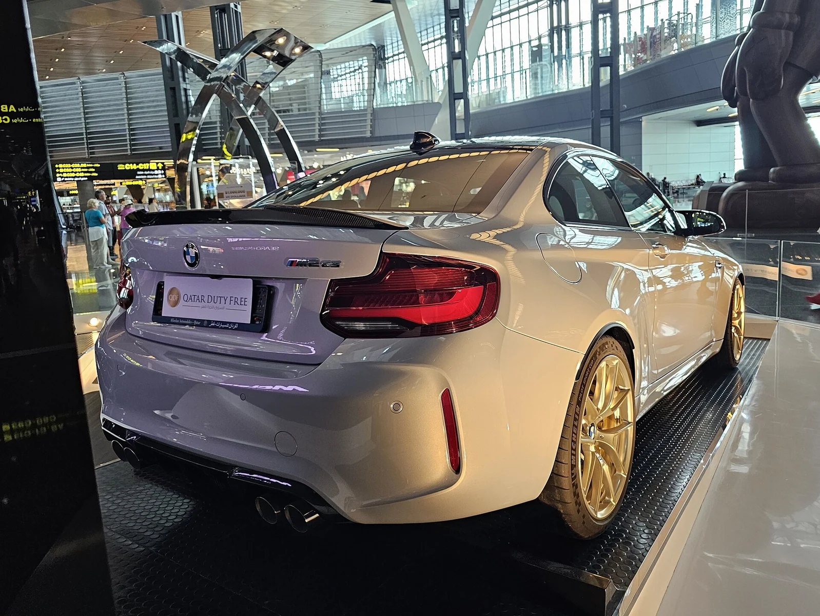 BMW M2 CS · Rear three-quarter
