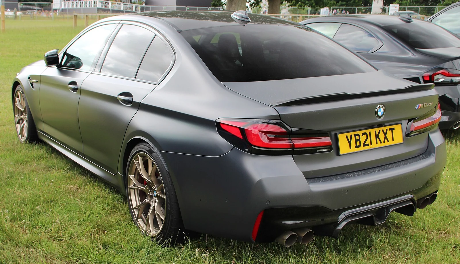 BMW M5 CS · Rear three-quarter