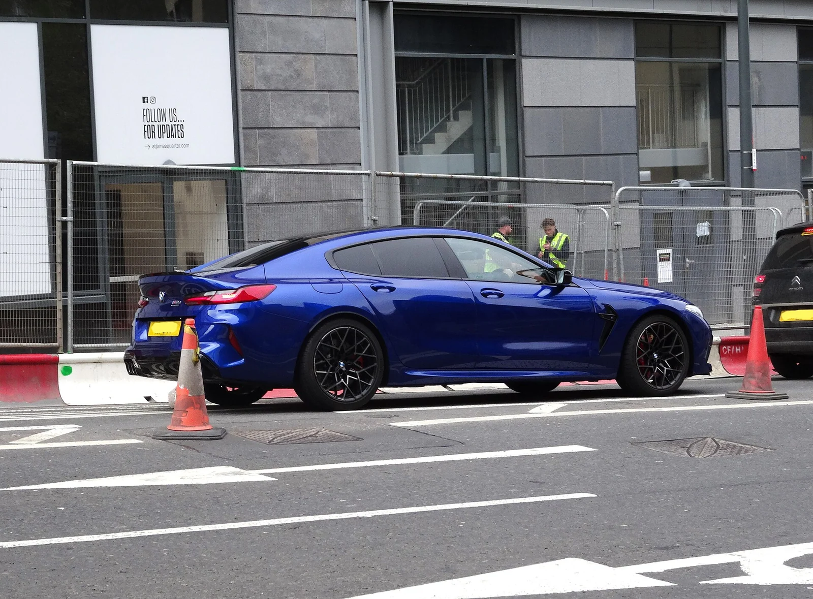 BMW M8 Competition Gran Coupé · Rear three-quarter