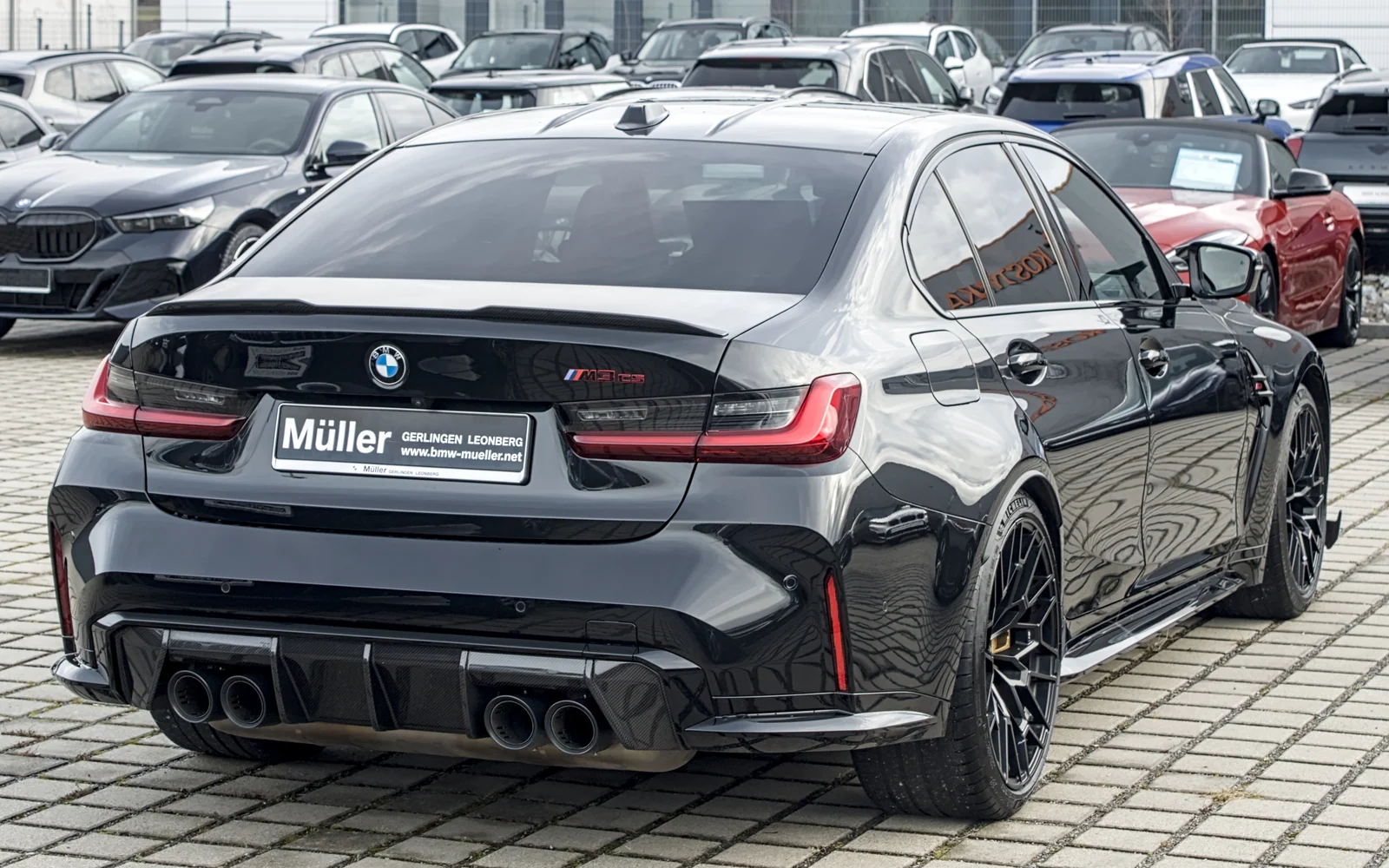 BMW M3 CS · Rear three-quarter